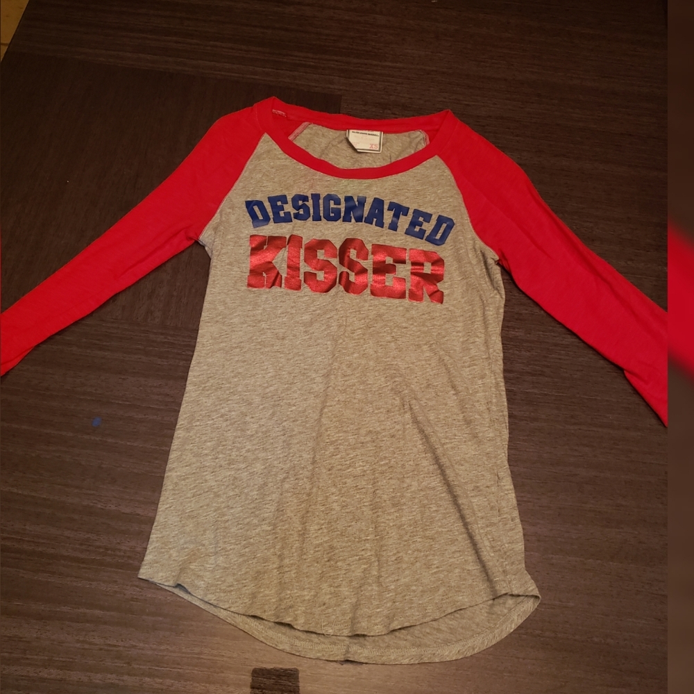 PINK Victoria Secret MLB Texas Rangers tee